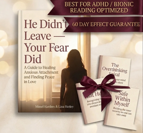 The Anxious Attachment Rescue Bundle package 